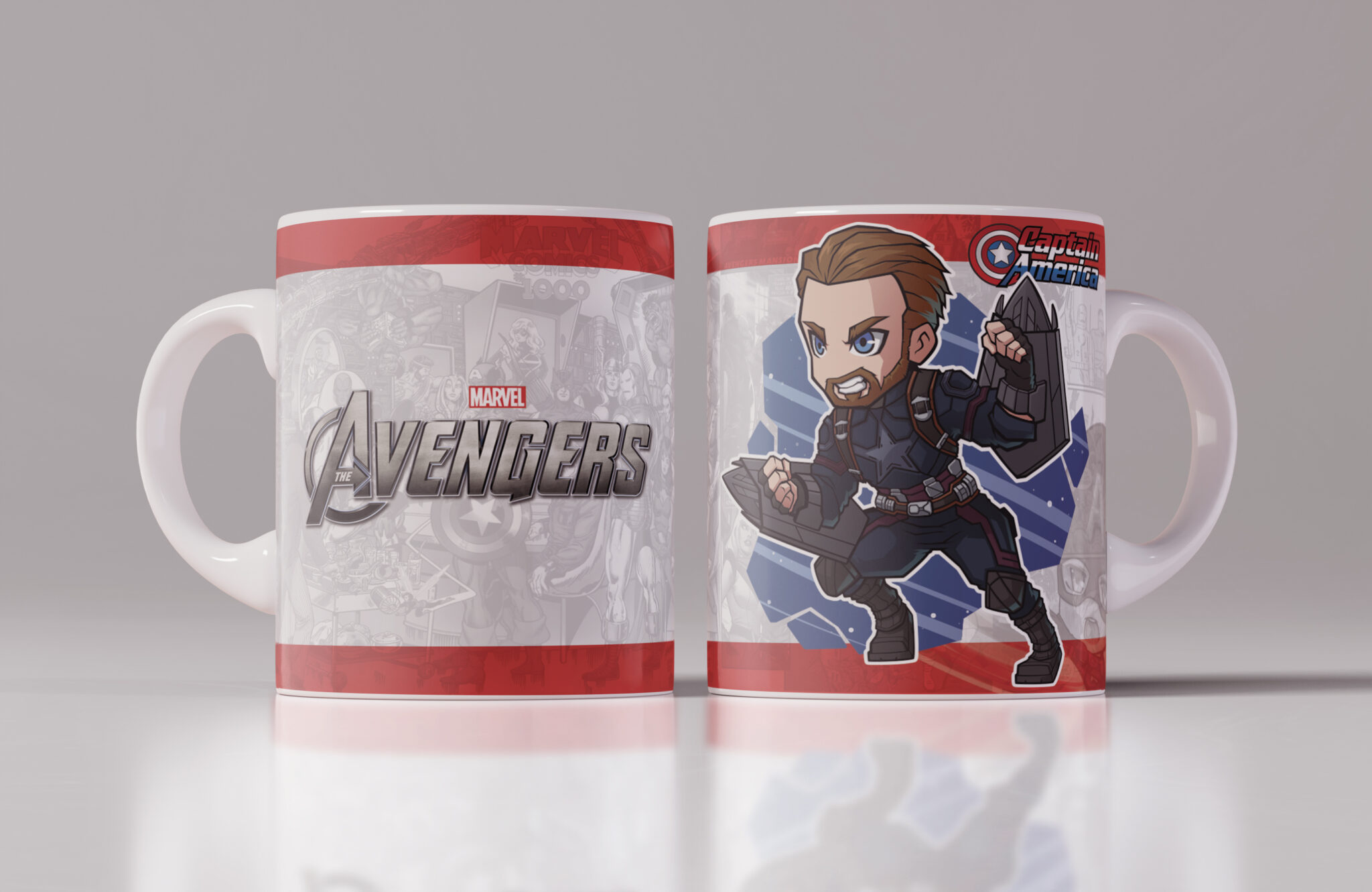 Plantillas Para Sublimar Tazas Avengers Storesublimaci N