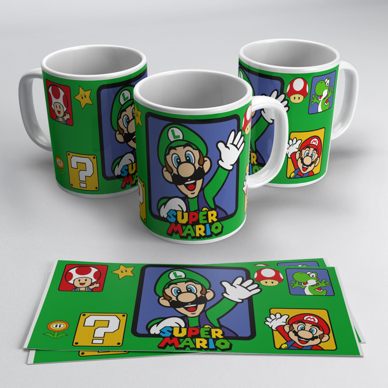 Plantillas Para Sublimar Tazas Mario Bros Storesublimaci N