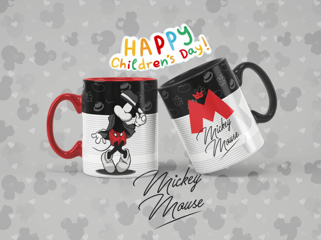 Plantillas Para Sublimar Tazas Mickey Y Minnie D A Del Ni O