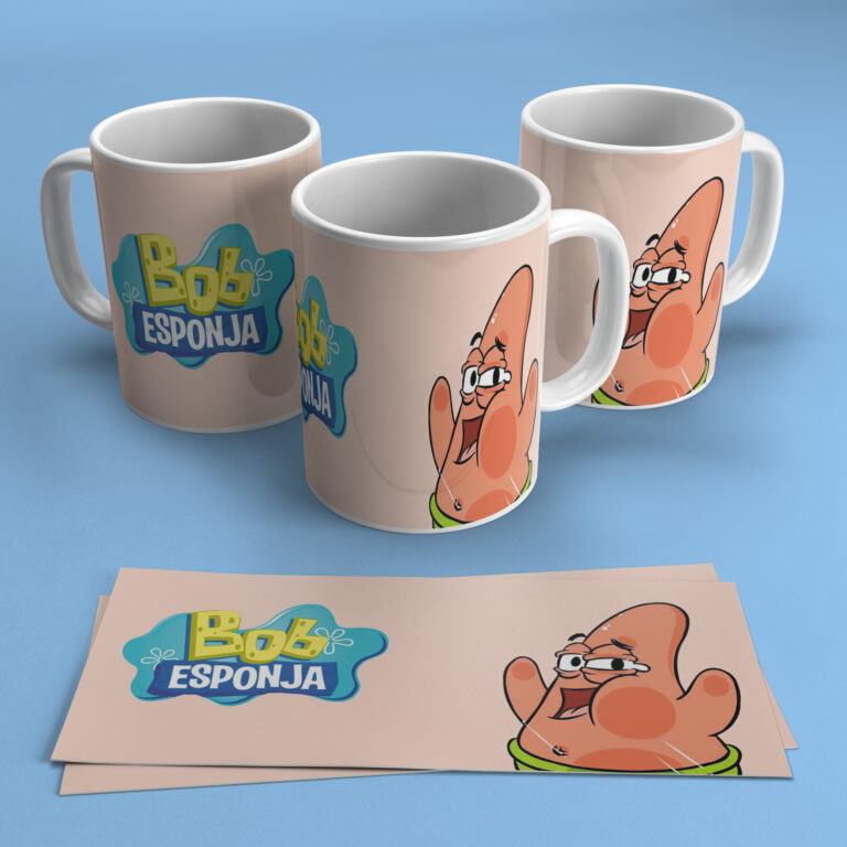 Plantillas Para Sublimar Tazas Bob Esponja 2 Storesublimación