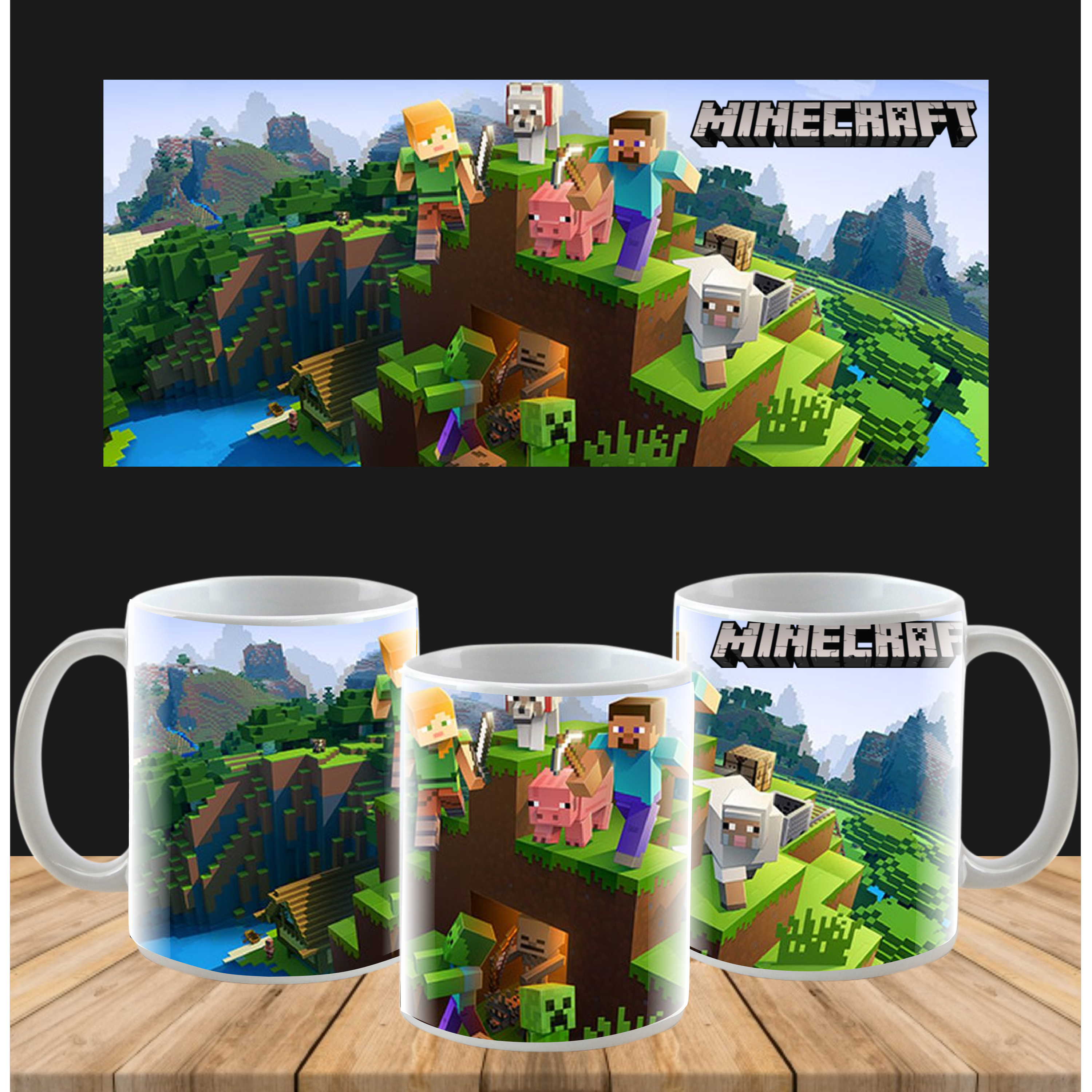 Taza De Minecraft - Diseño Exclusivo - #1