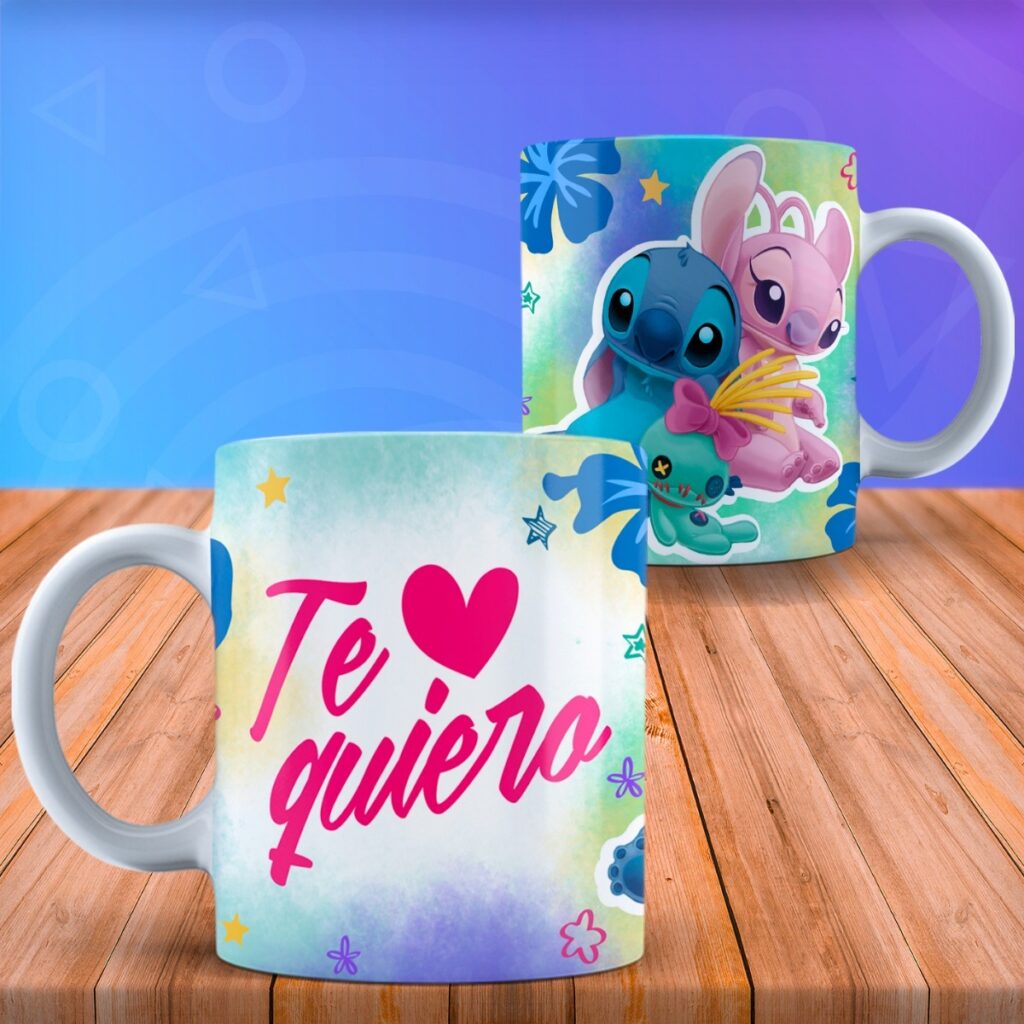 Plantillas Para Sublimar Tazas Lilo & Stitch – StoreSublimación